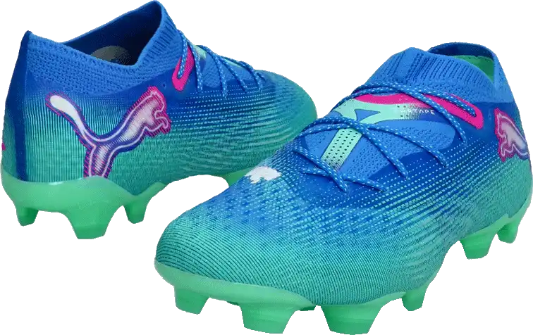 Pánské kopačky lisovky Puma Future 7 Ultimate Low FG/AG modré