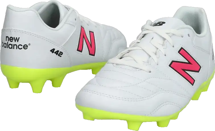 Dětské kopačky lisovky New Balance 442 V2 Academy FG bílé2