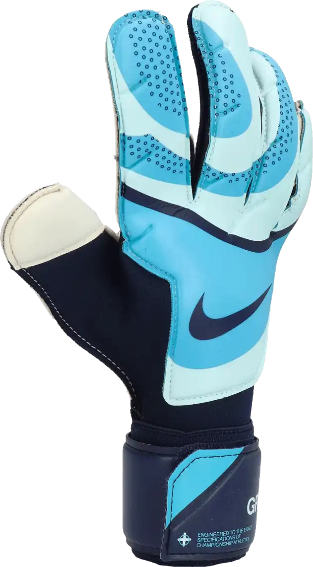 Pánské brankářské rukavice Nike Grip 3 v blankytném provedení