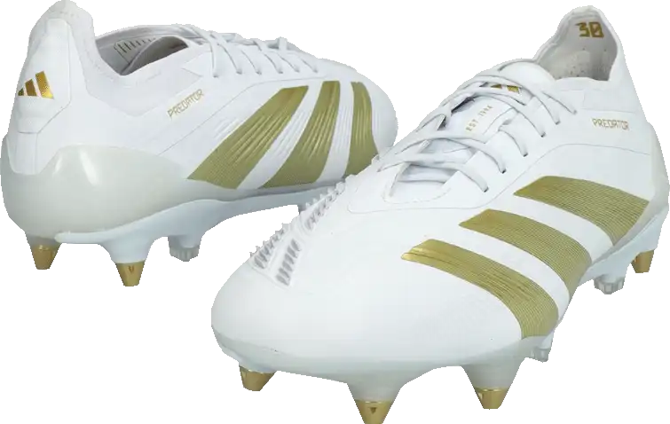 Pánské kopačky kolíky Adidas Predator Elite SG bílé