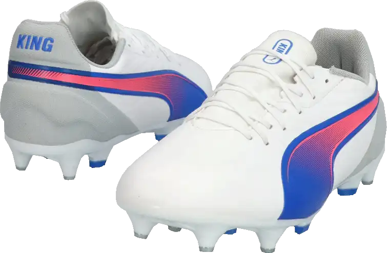 Pánské kopačky kolíky Puma King Match MxSG bílé