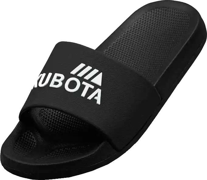 Unisex pantofle Kubota Basic černé