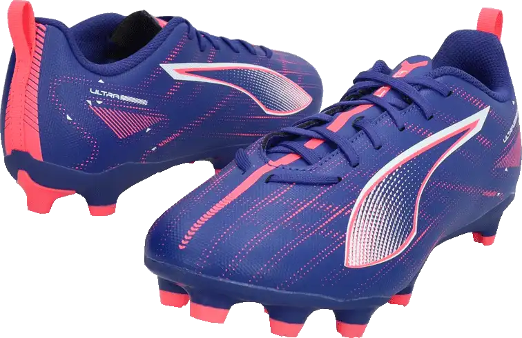 Dětské kopačky lisovky Puma Ultra 5 Play FG/AG fialové