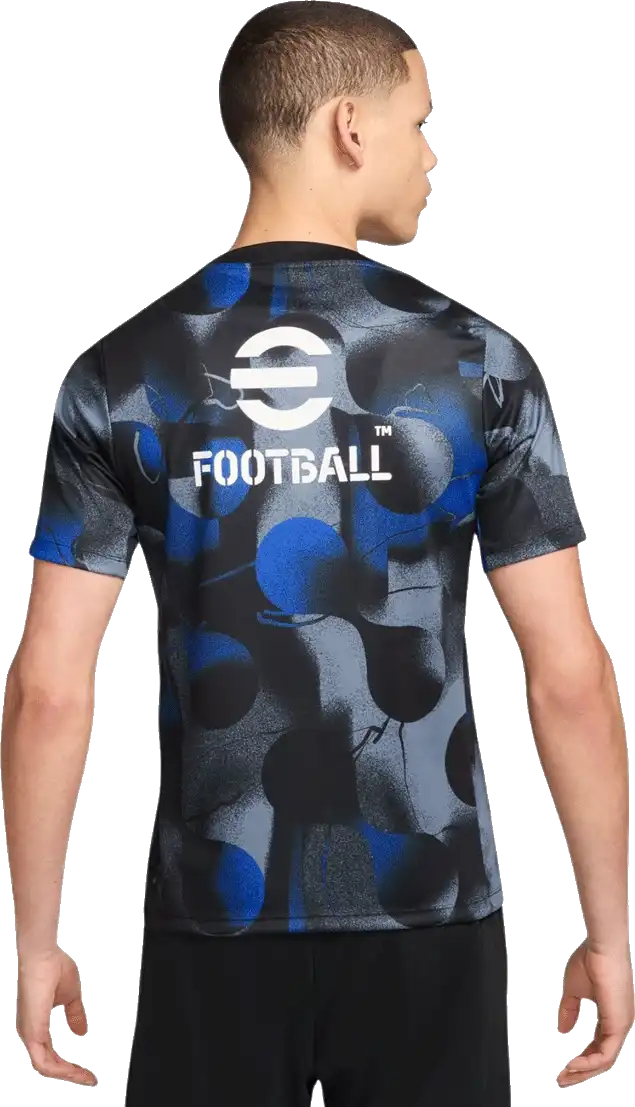 Pánské předzápasové tričko Nike Inter Milan 24/25 černé