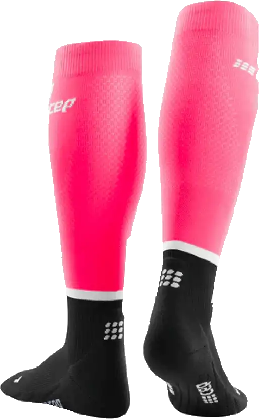 CEP Kompresní ponožky The Run Tall Knee Sock 4.0 růžové