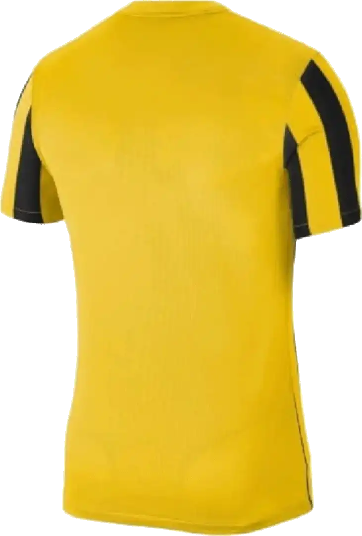 Dětský fotbalový dres Nike Striped Division IV žluto-černý