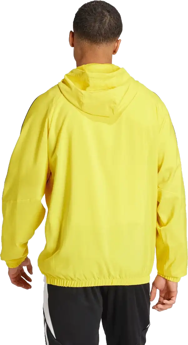 Pánská bunda větrovka Adidas Tiro 24 Windbreaker žlutá