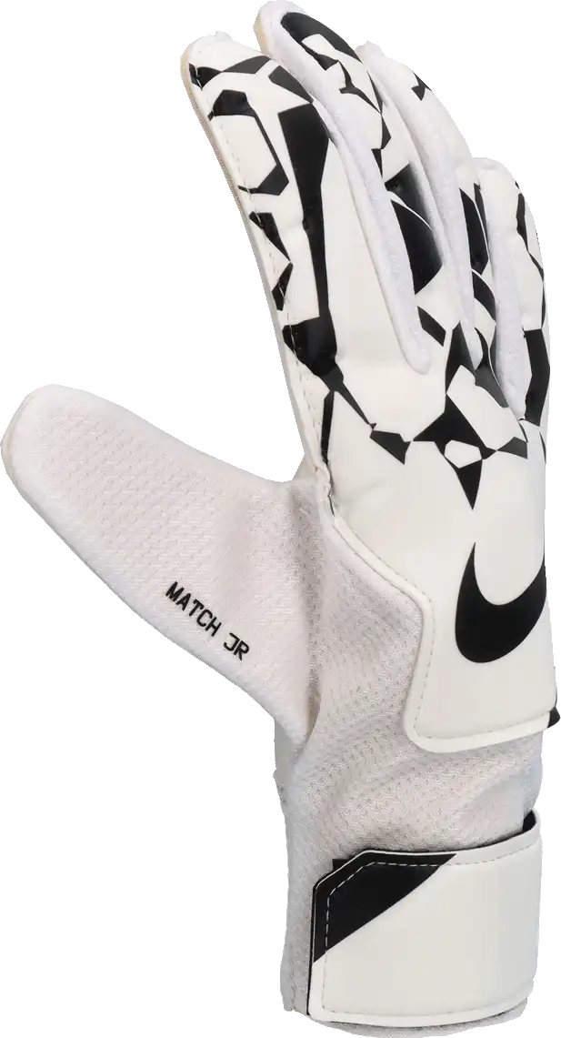 Dětské brankářské rukavice Nike Match bílé