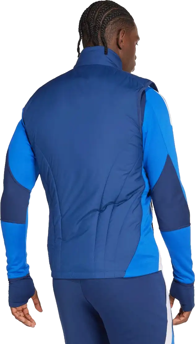 Pánská vesta Adidas Tiro 24 Competition Winterized modrá