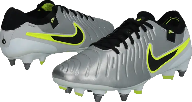 Pánské kolíky Nike Tiempo Legend 10 Elite SG-PRO PE Anti Clog stříbrné