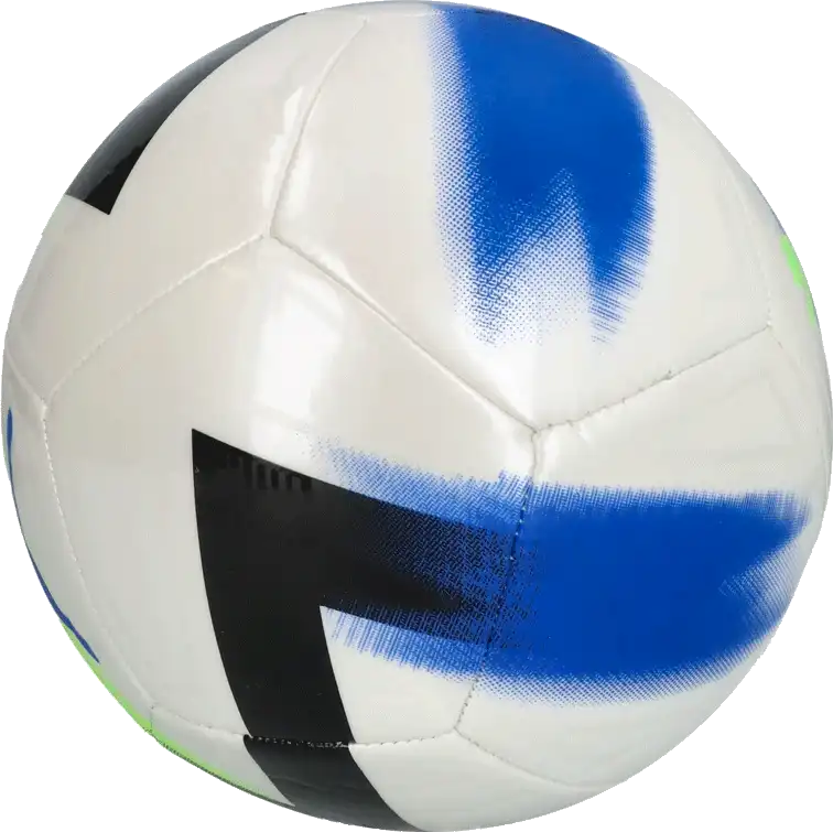Fotbalový míč Puma Cage velikost 5 bílo-modrý2