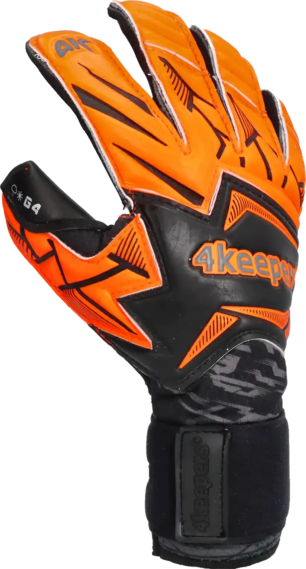Dětské brankářské rukavice 4keepers Force V3.25 RF2G černo-oranžové