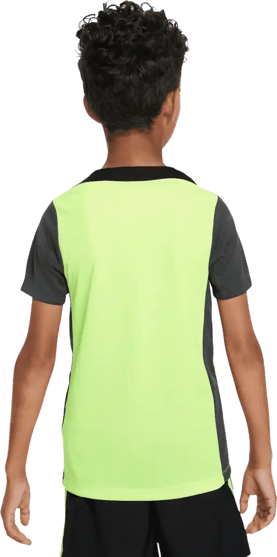 Dětské tréninkové tričko Nike Dri-FIT Strike limetka