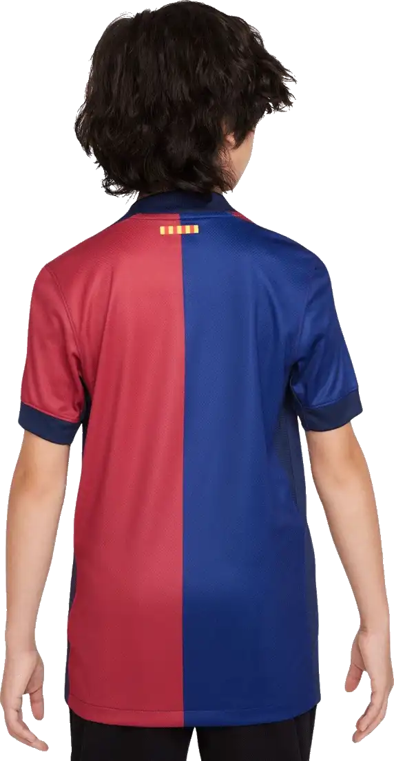 Dětský domácí dres Nike FC Barcelona 24/25 modro-červený bez sponzora