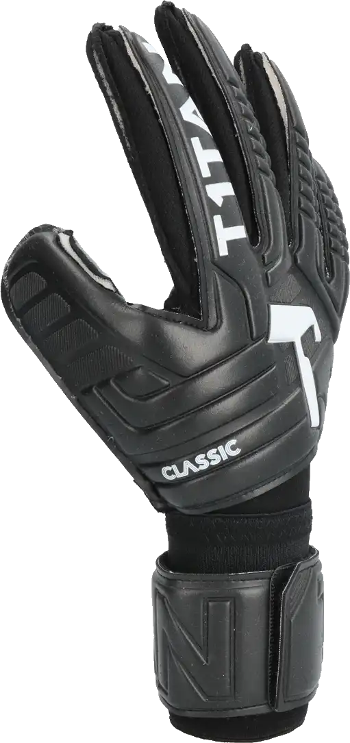 Pánské brankářské rukavice T1TAN Classic 1.0 Black-Out černé