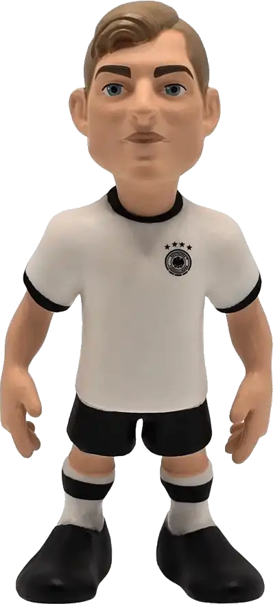 Sběratelská figurka Minix Německo Toni Kroos 12 cm bílá