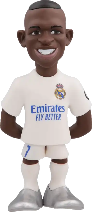 Sběratelská figurka Minix Real Madrid Vinicius Jr. 12 cm bílá