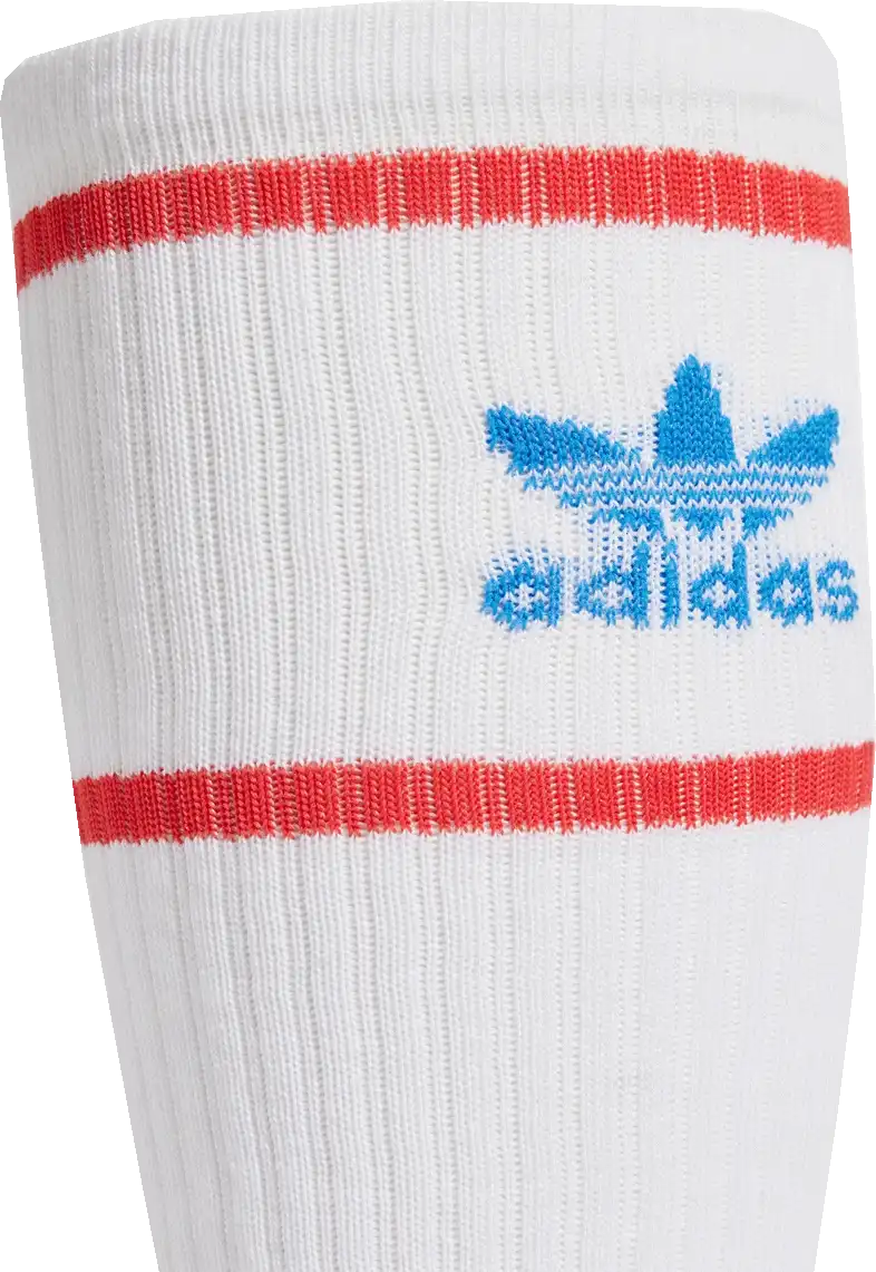 Unisex ponožky Adidas David Beckham Originals Crew bílé2