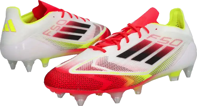 Pánské kopačky kolíky Adidas F50 Elite SG bílo-červené