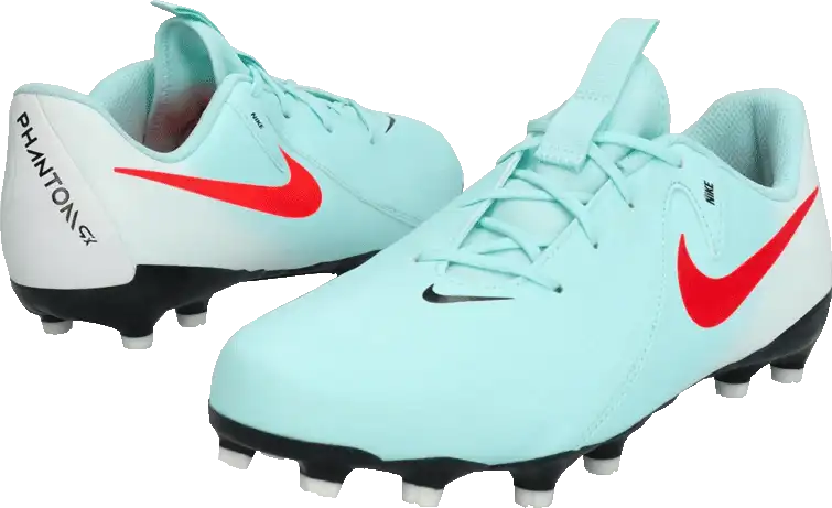 Dětské lisovky Nike Phantom GX II Academy FG/MG blankytné