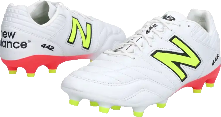 Pánské kopačky lisovky New Balance 442 V2 Pro FG bílé3