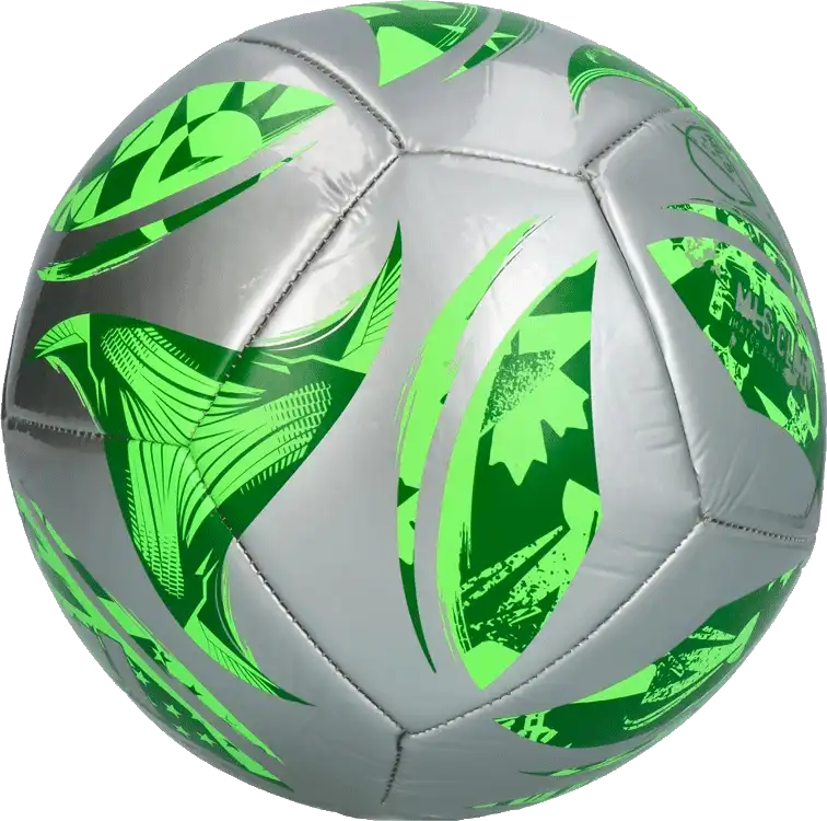 Fotbalový míč Adidas MLS 2025 Club velikost 5 stříbrný