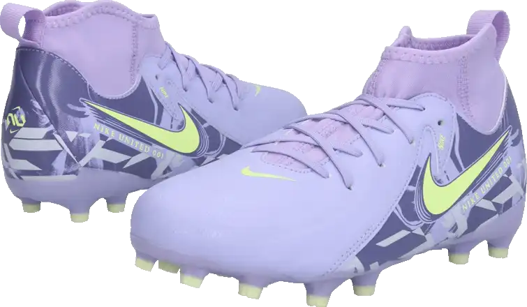 Dětské lisovky Nike Phantom Luna II Academy NU1 FG fialové