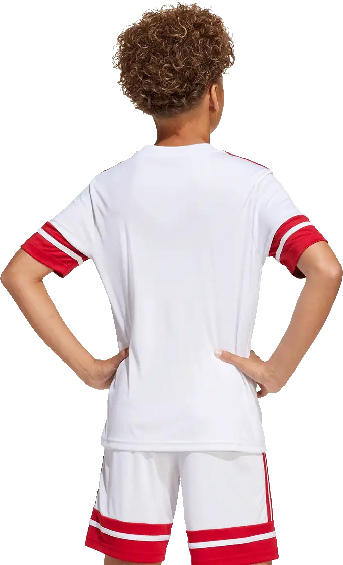 Dětský fotbalový dres Adidas Squadra 25 bílý2