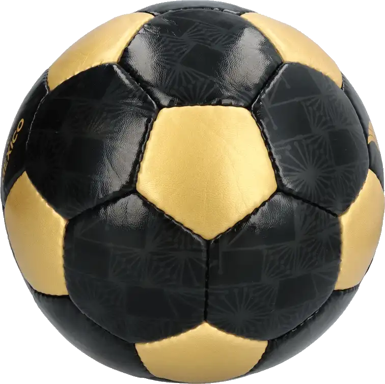 Fotbalový míč Adidas MexicoTrefoil Gold Cup velikost 5 černý