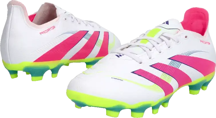 Pánské kopačky lisovky Adidas Predator League MG bílo-růžové