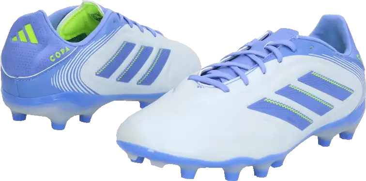 Dětské kopačky lisovky Adidas Copa Pure III League FG/MG stříbrné