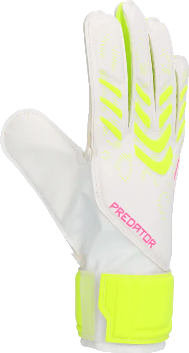Dětské brankářské rukavice Adidas Predator Training bílé