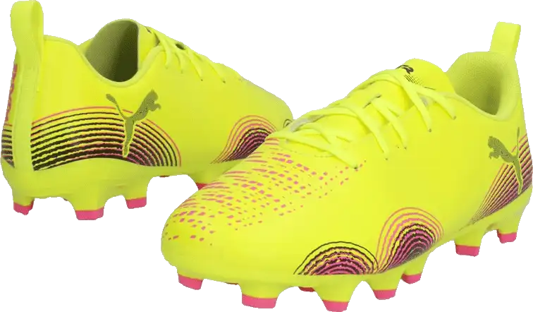 Dětské kopačky lisovky Puma Future 8 Play FG/AG žluté