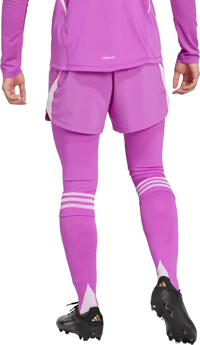 Pánské brankářské legíny Adidas Tiro 25 Pro Goalkeeper fialové