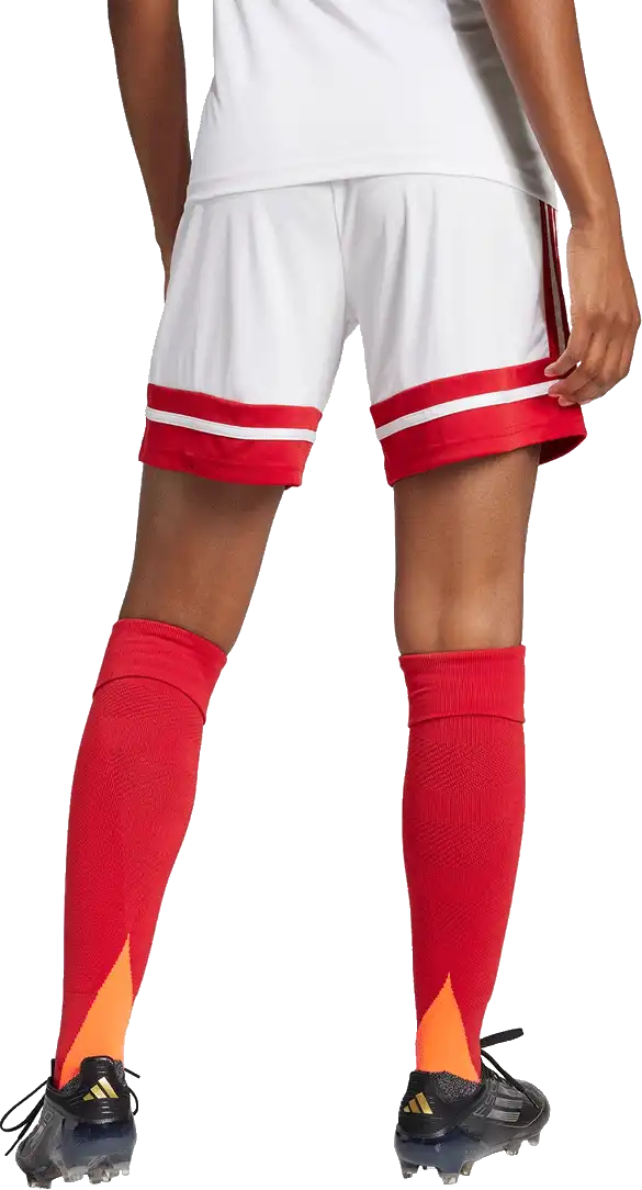 Dámské fotbalové šortky Adidas Squadra 25 bílé