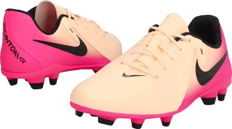 Dětské kopačky lisovky Nike Phantom GX II Club FG/MG oranžové