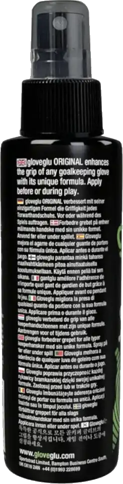 Sprej na brankářské rukavice Gloveglu Original černý 120 ml
