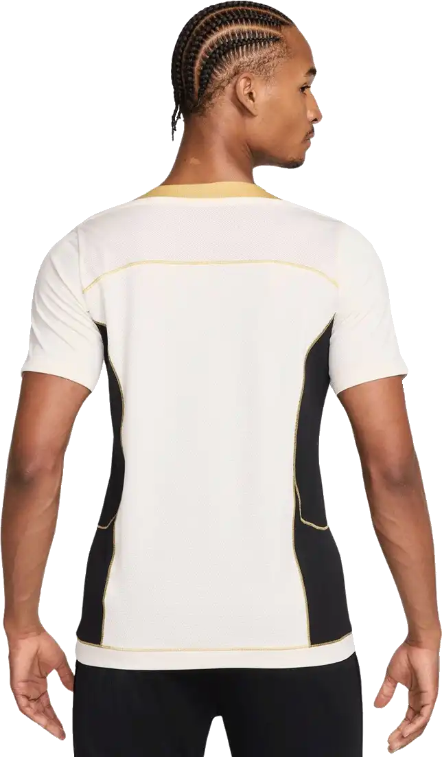 Pánské fotbalové tričko s krátkým rukávem Nike Strike+ - bílé