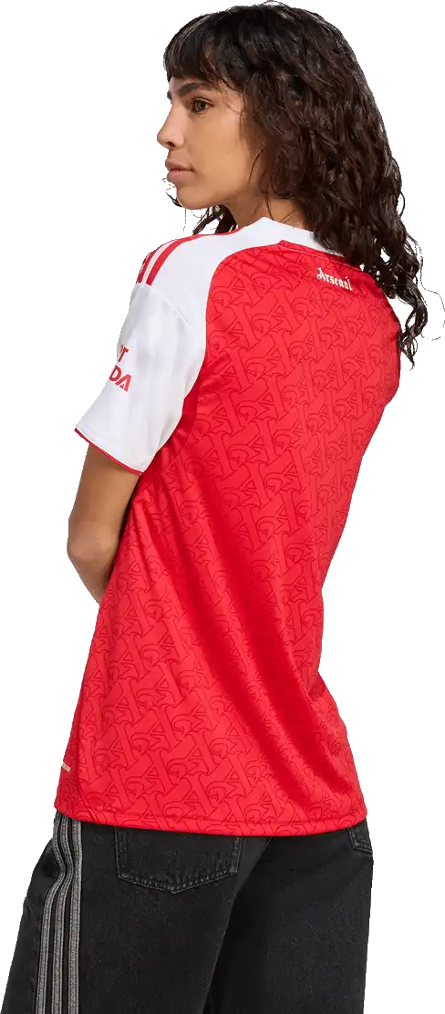 Dámský domácí fotbalový dres Adidas Arsenal FC 25/26 červený