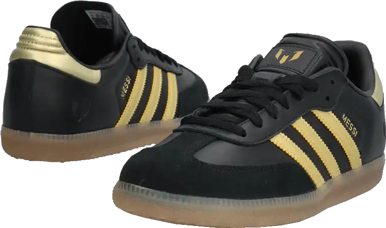 Dětská lifestylová obuv Adidas Samba Messi černá