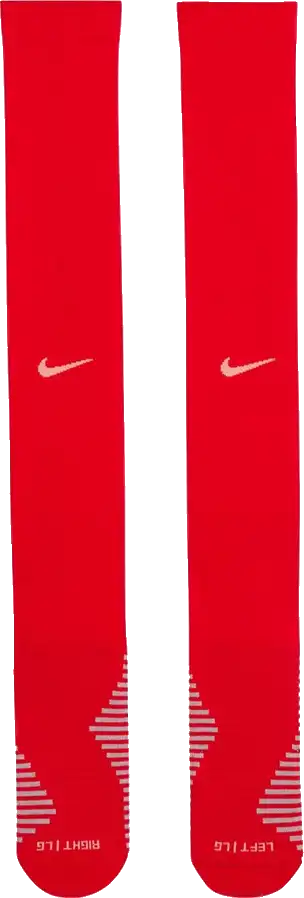 Unisex domácí fotbalové štulpny Nike Francie 25/26 červené