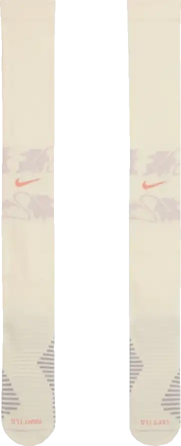 Unisex venkovní fotbalové štulpny Nike Francie 25/26 béžové