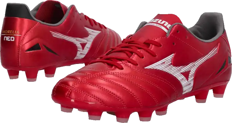 Pánské kopačky lisovky Mizuno Morelia IV 40th Pro FG červené