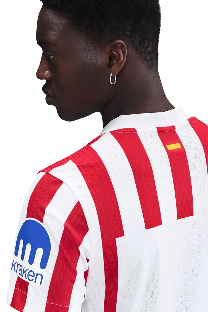 Pánský domácí zápasový dres Nike Atletico Madrid 25/26 bílo-červený