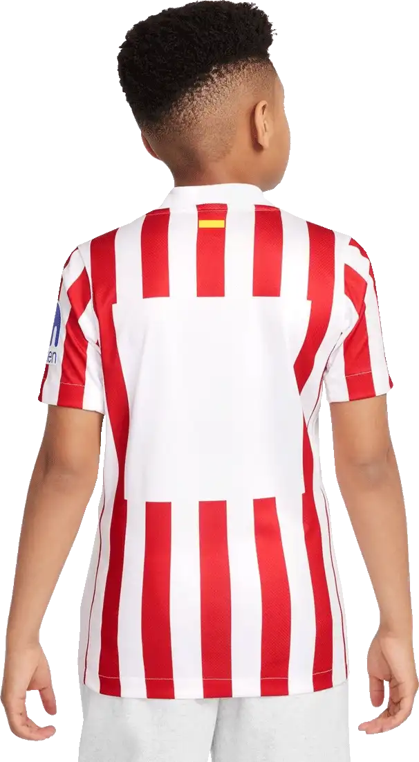 Dětský domácí fotbalový dres Nike Atletico Madrid 25/26 bílo-červený