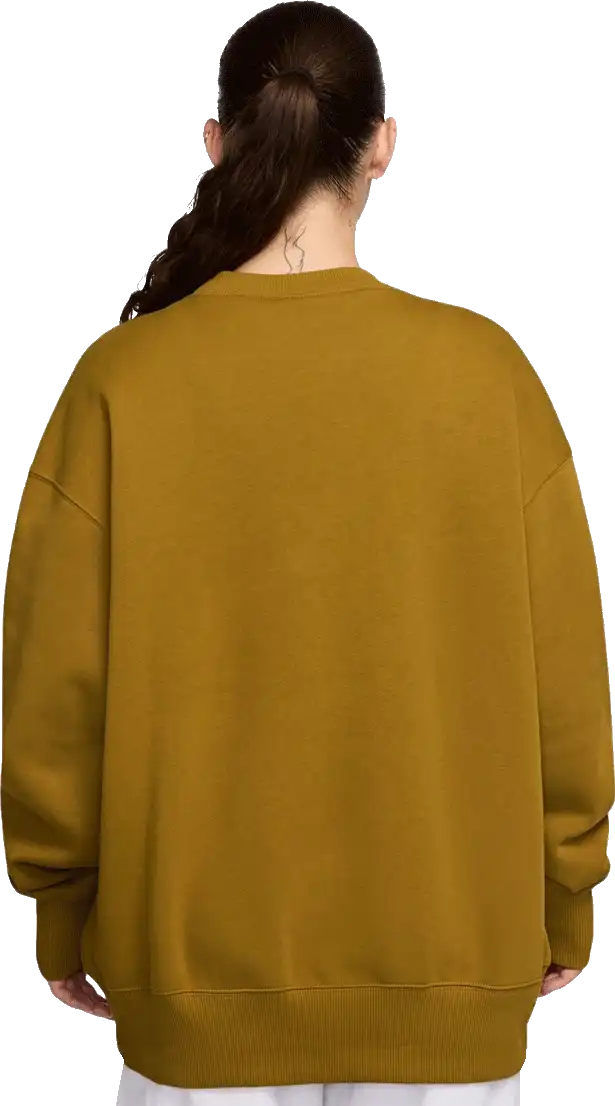 Dámská volnější mikina Nike Nizozemí 25/26 Phoenix Fleece bronzová