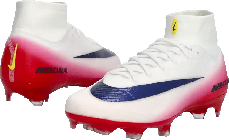Pánské lisovky Nike Zoom Mercurial Superfly 10 Elite FG bílo-červené