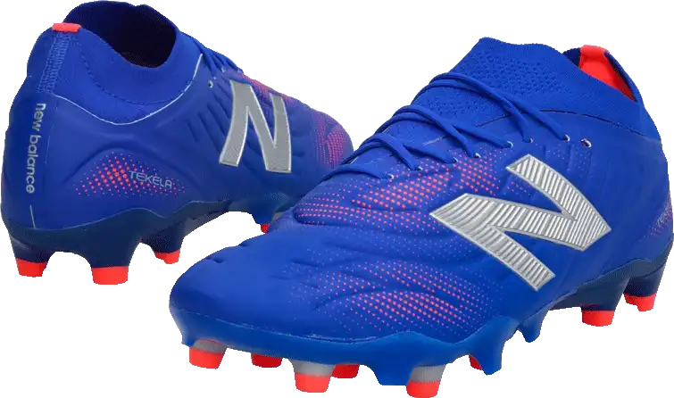 Pánské kopačky lisovky New Balance Tekela V5 Pro Low FG modré