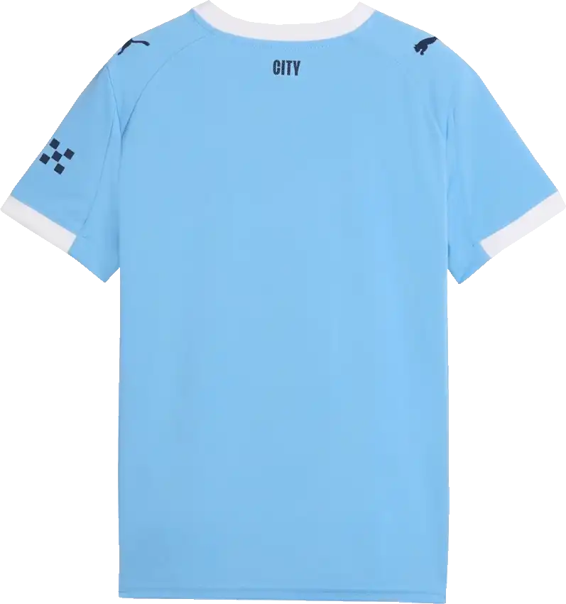 Dětský domácí fotbalový dres Puma Manchester City 25/26 modrý