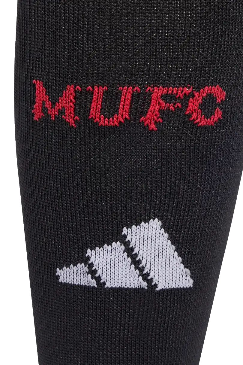 Unisex domácí fotbalové štulpny Adidas Manchester United 25/26 černé